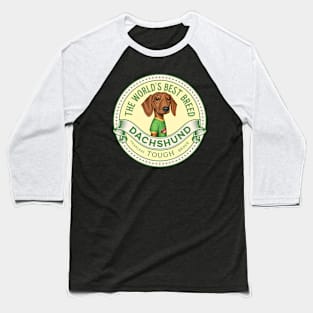 Mickey World's Best Dog Breed Baseball T-Shirt